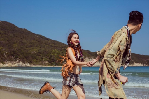 半岛全站三亚婚纱摄影排名榜【花禾摄影全球旅拍】西安石家庄婚纱照哪家好点评(图1)