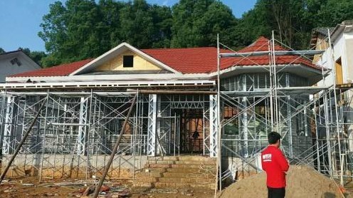 农村自建轻钢别墅4室 2厅 2德信体育- 德信体育官网- 德信体育APP下载卫20万元